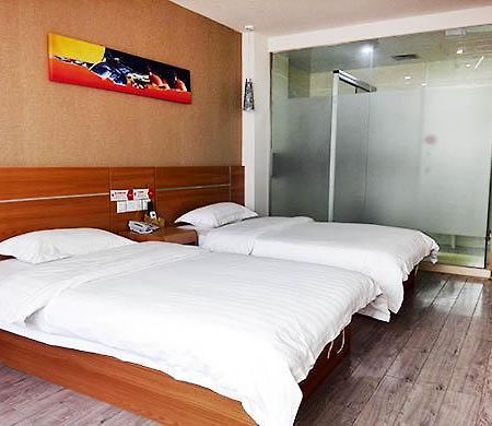 Thank Inn Chain Hotel Hubei Wuhan Dongxihu District Jinghe Street Exterior foto